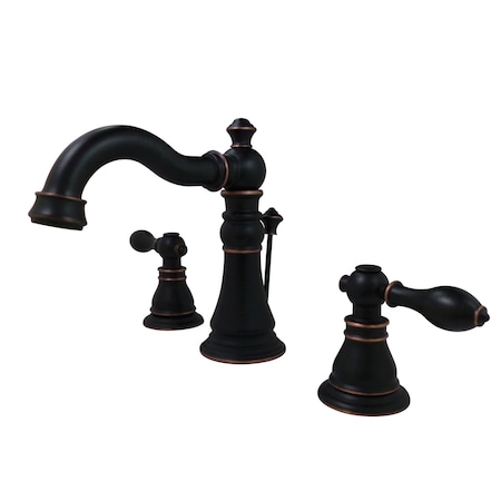 Fauceture American Classic Widespread Bathroom Faucet, Naples Bronze FSC1976ACL